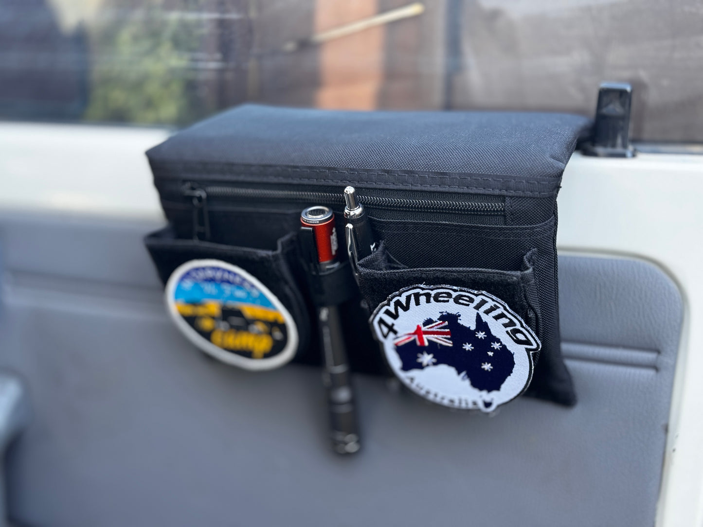 Travelers armrest.