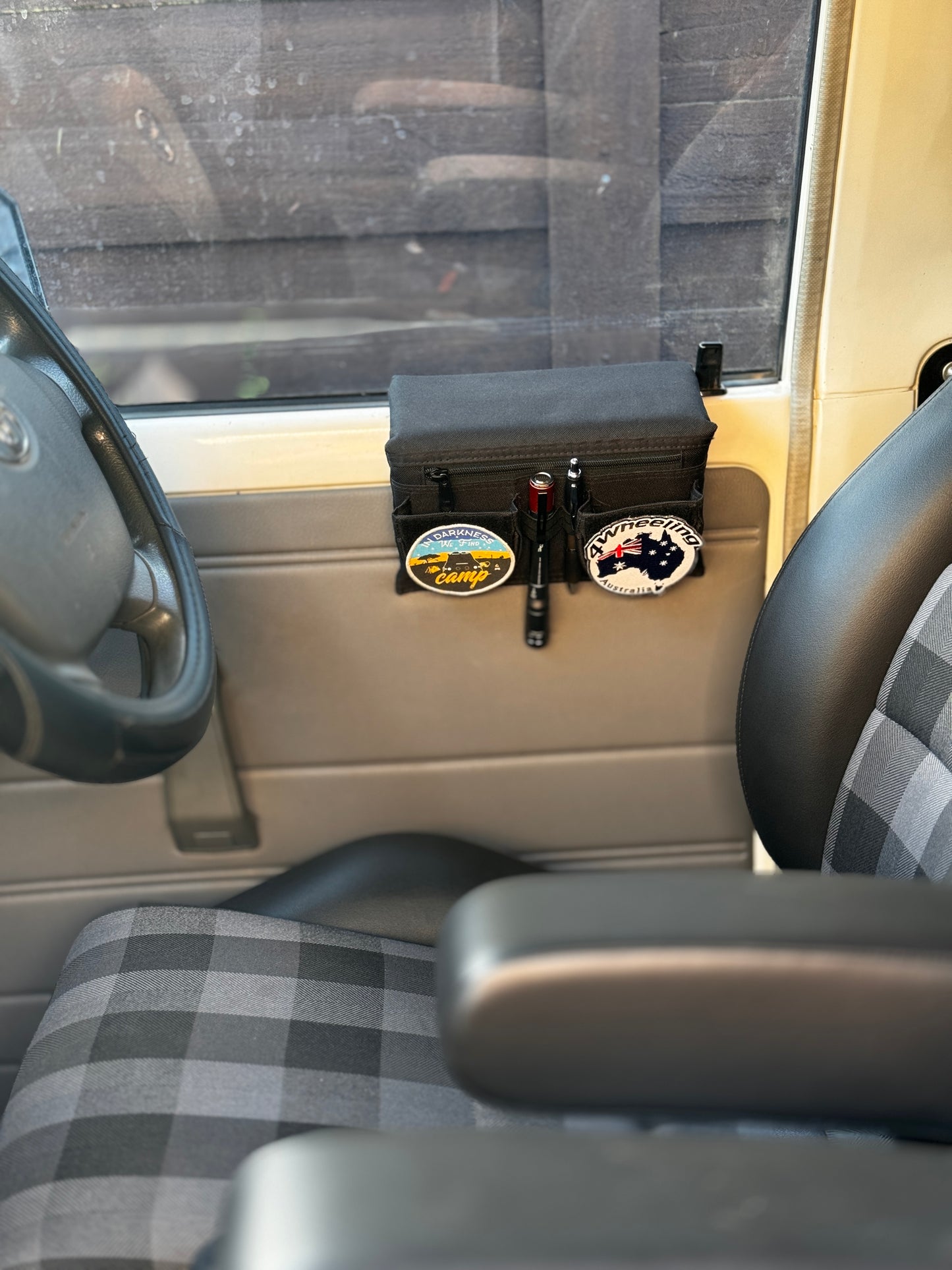Travelers armrest.