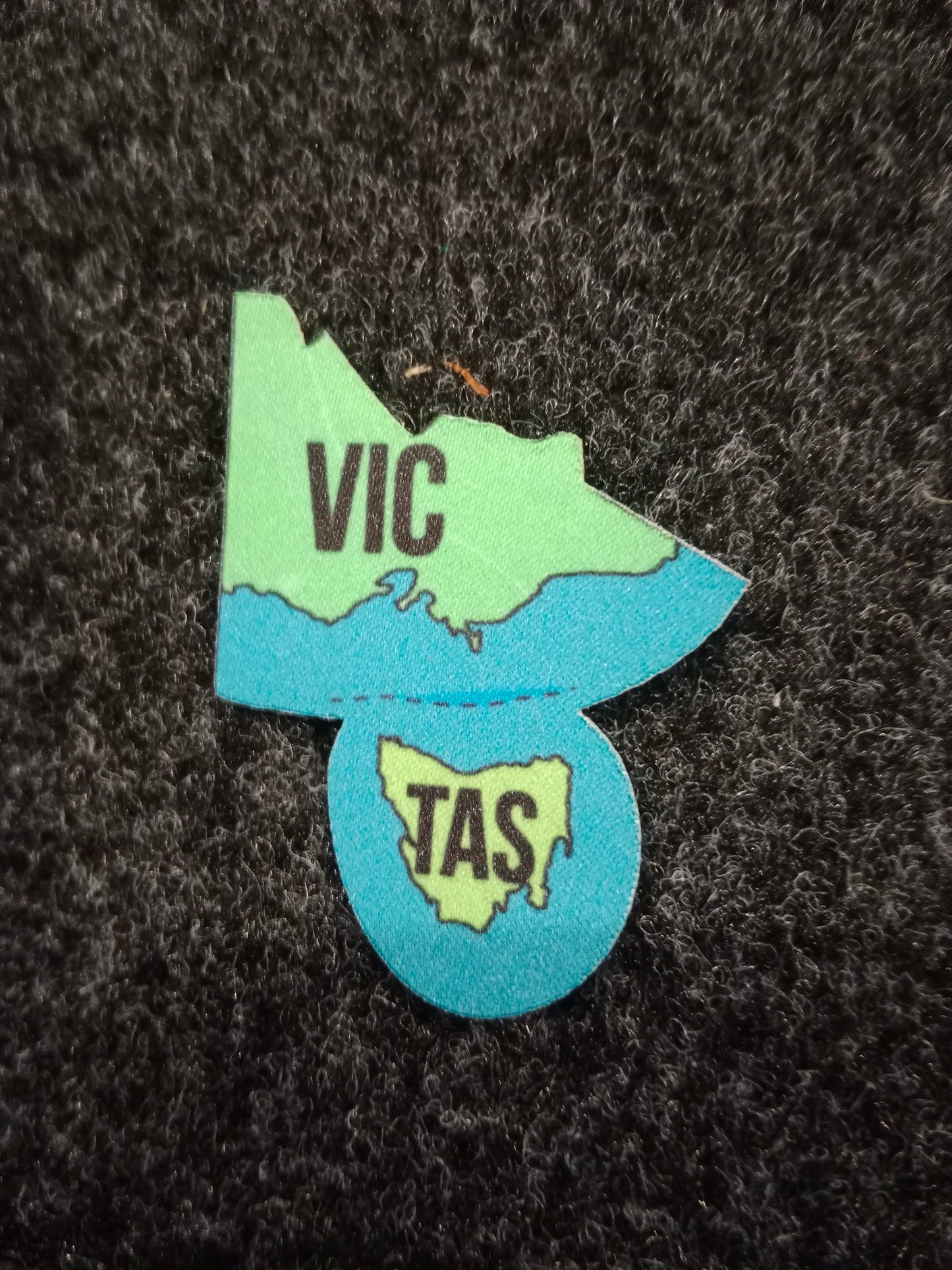 Sublimated Australia Map Patch Set - VIC and TAS.