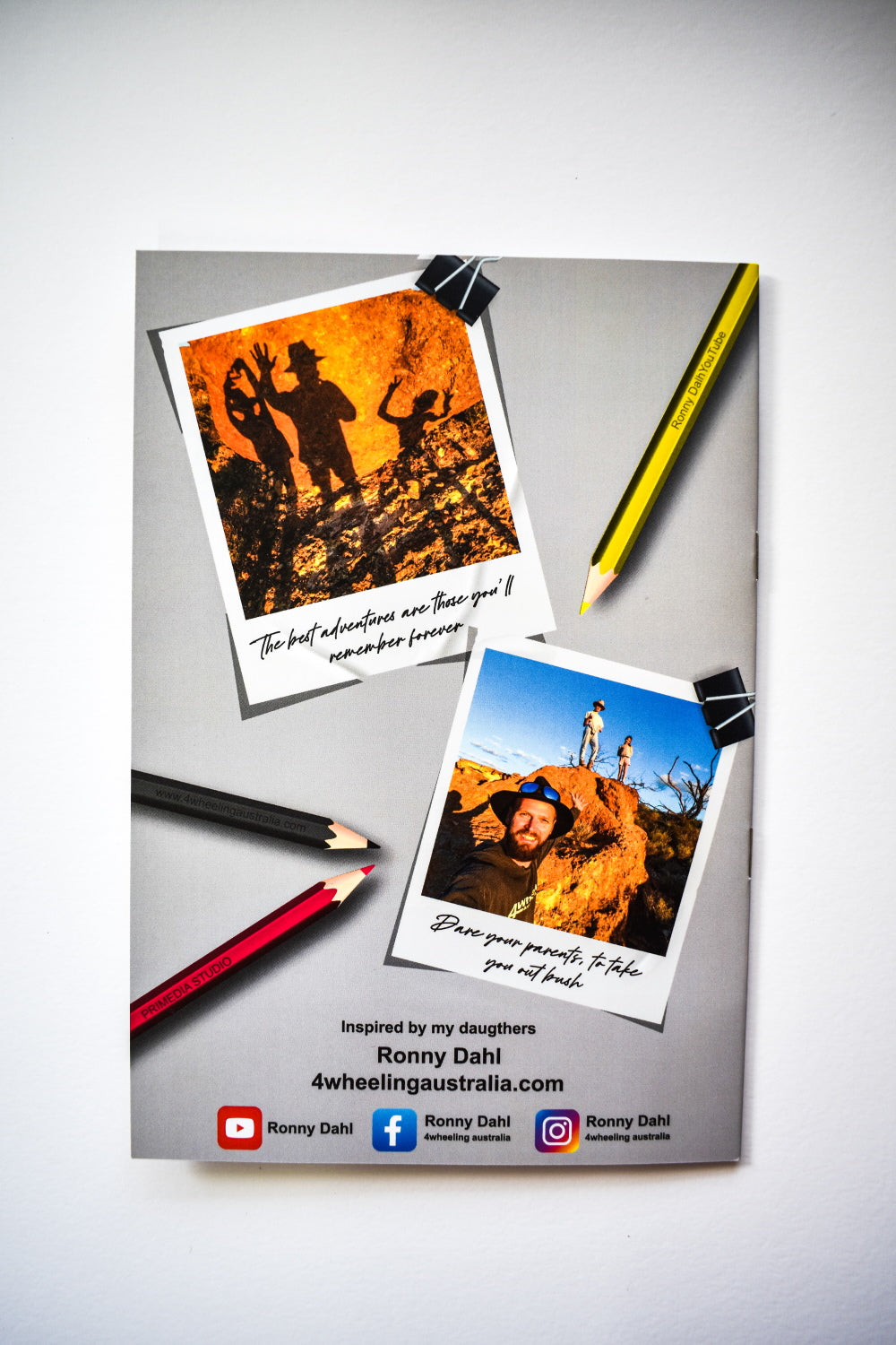 4Wheeling Australia Kids Activity Book.