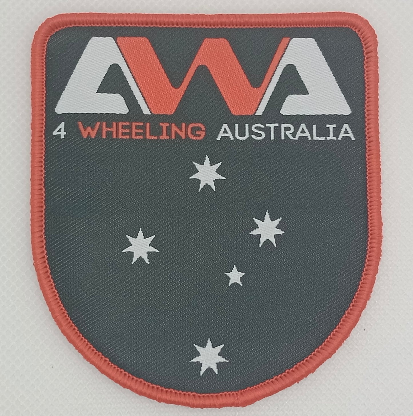 4 Wheeling Australia Logo Patch (Armrest)