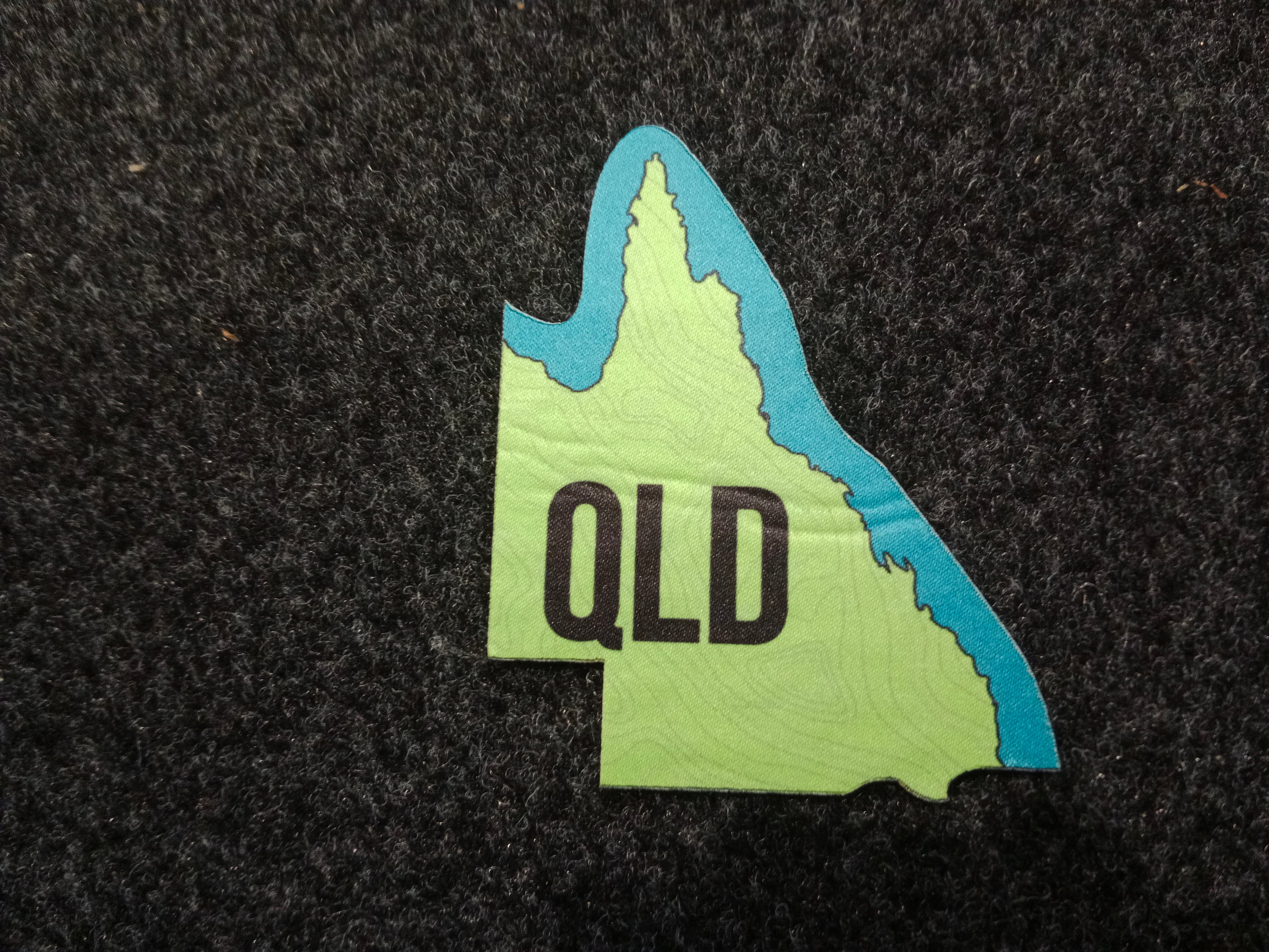 Patch Kit Map Sublimated Australia Map Patch Set - Queensland. – 4Wheeling-merch